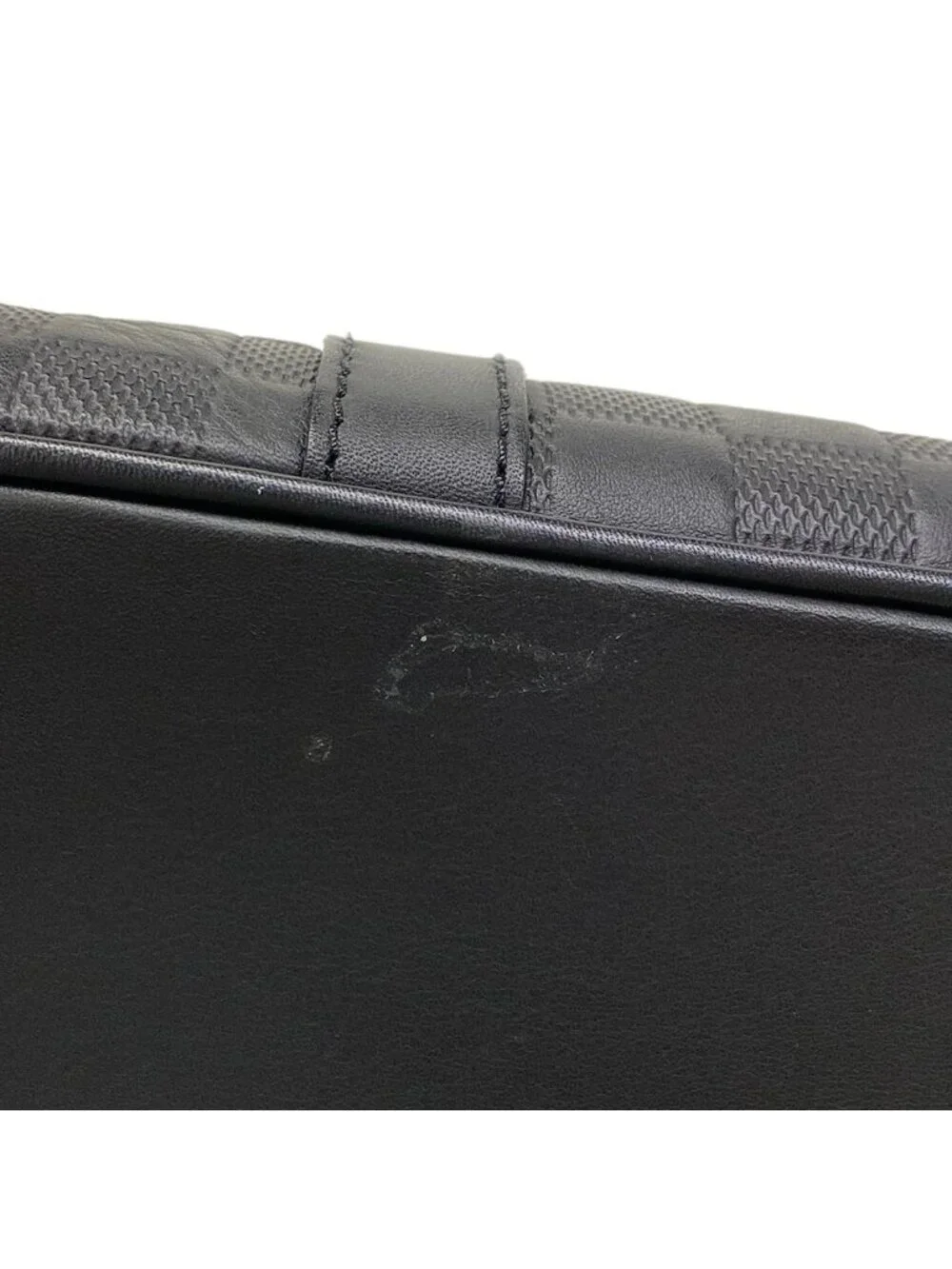 Louis Vuitton Handbag Damier Infini Tadao PM Onyx Leather